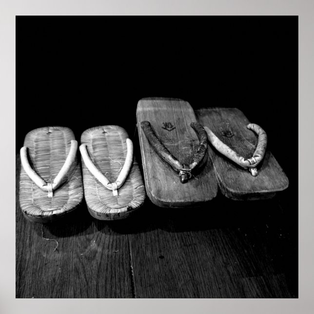 Poster As suas sandálias japonesas (Frente)