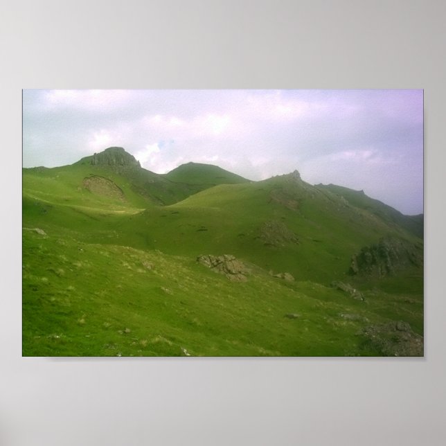 Pôster As Terras Altas Escocesas - versão clara (Frente)