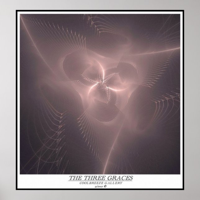 PÔSTER AS TRÊS GRAÇAS (Frente)