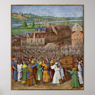 Poster As trombetas de Jericho por Jean Fouquet