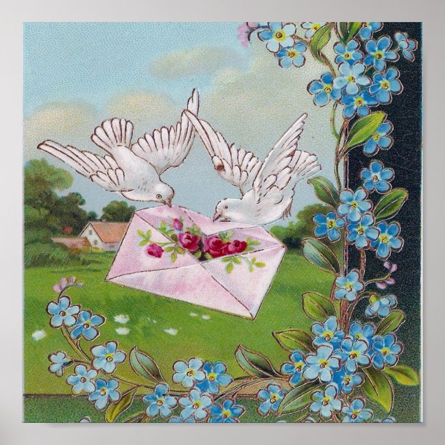 Pôster As Unidades Fornecem O Correio (Frente)