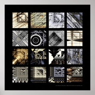 Poster As variações Sierpinski