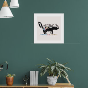 Poster Às vezes, a vida cheira mal... Escolha Joy Enfim