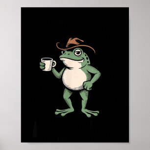 Poster Às vezes eu estou só peidando Sapo Meme Sapo engra