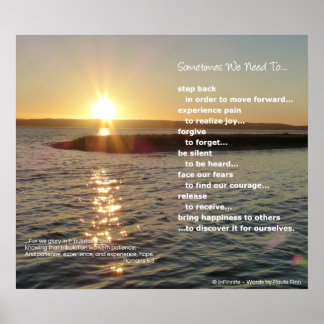 Pôster Às Vezes Precisamos... Religiosos