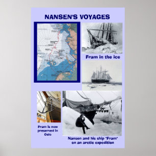 Pôster As viagens de Nansen, Fram