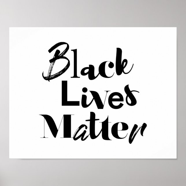 Poster As vidas negras modernas, ousadas, diferentes e de (Frente)