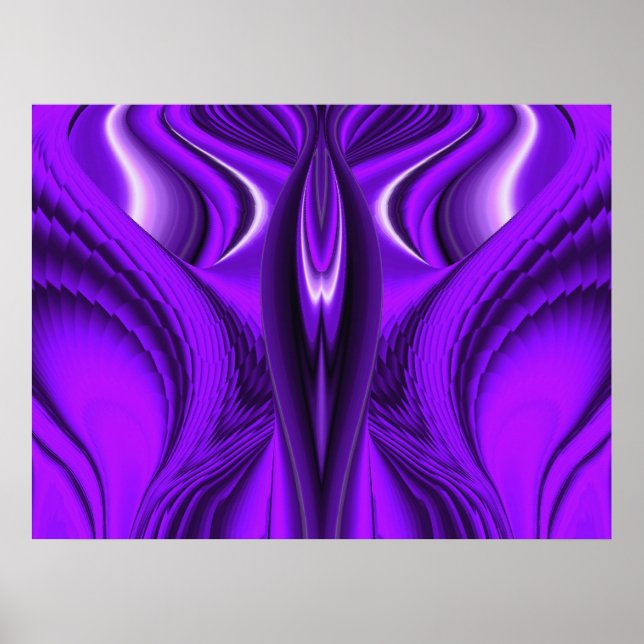 Pôster Asas Anjos Roxos (Frente)