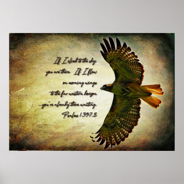 Poster Asas da Manhã Inspiracional (Frente)