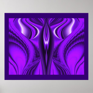 Pôster Asas de Anjo, Arte Abstrata de Arco-Íris Fantasia