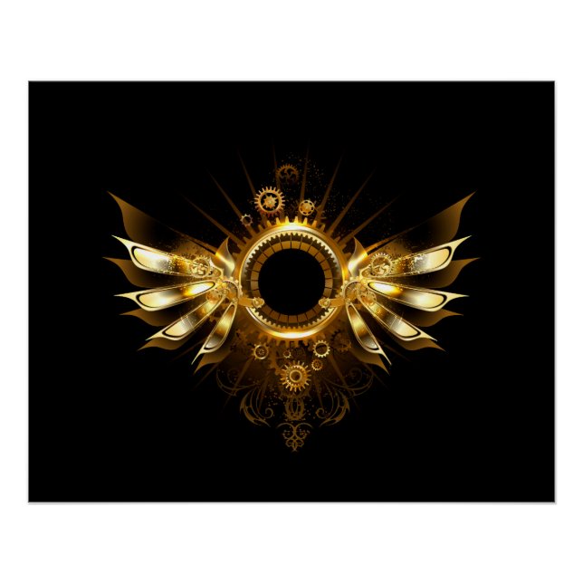 Pôster Asas de vapor (Frente)