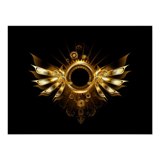 Pôster Asas de vapor (Frente)