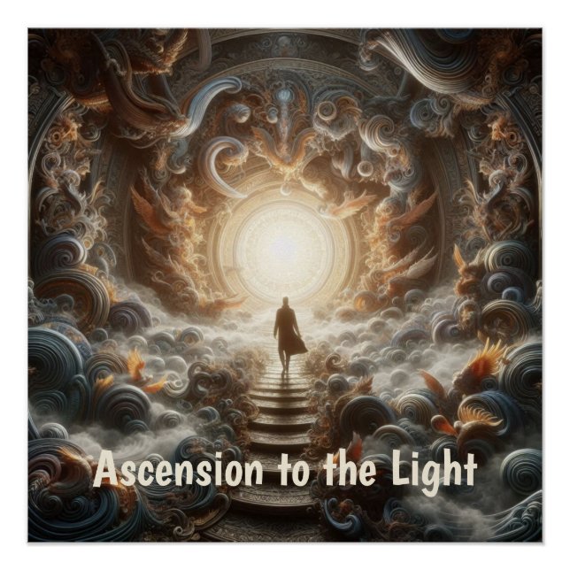 Pôster Ascensão à Luz (Frente)