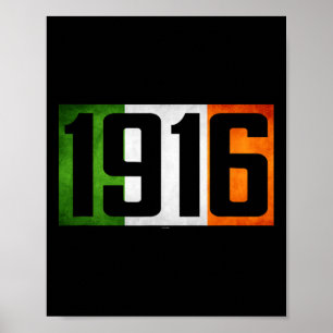 Poster Ascensão Da Irlanda De 1916, Rebelião Irlandesa Fl