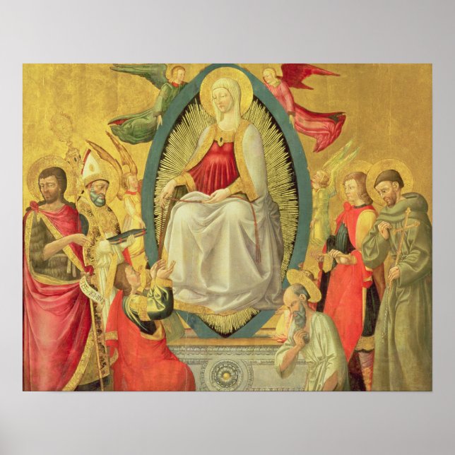 Pôster Ascensão da Virgem, 1465 (Frente)