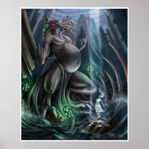 Poster Ascensão de Cthulhu: O desafio de Humantity