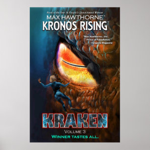 Poster Ascensão de Kronos: Kraken Vol. 3 cobrir art post