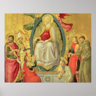Pôster Ascensão do Virgin, 1465