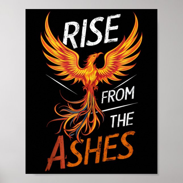 Poster Ascensão Estática Do Ss Cute Ssnix Rise Da Cinza (Frente)