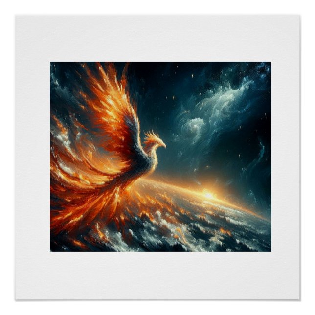 Pôster Ascensão Phoenix, (Frente)