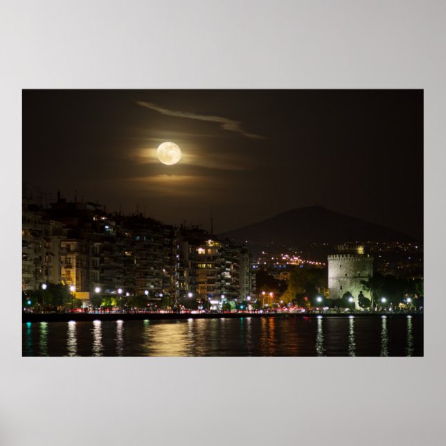 Pôster Ascensão Super Lua (Frente)