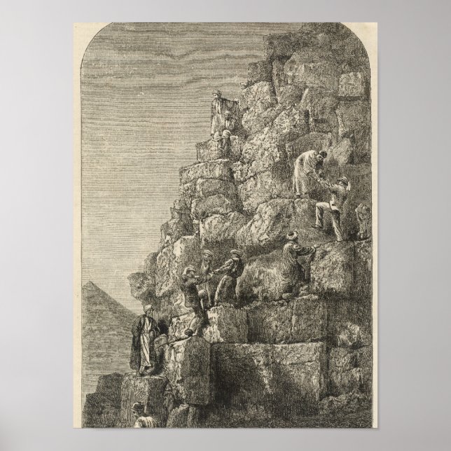 Poster Ascent of the Great Pyramid (Frente)
