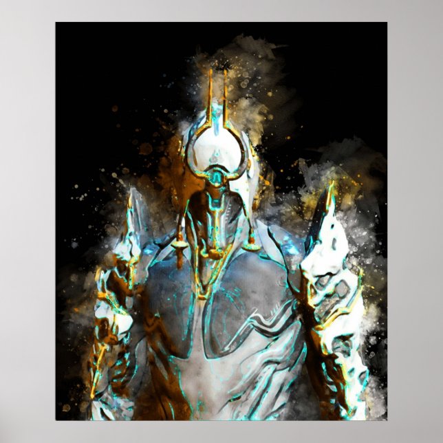 Poster Ash Prime - Varframe (Frente)