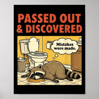 Poster Ashland Liquor Bandit Raccoon Funny