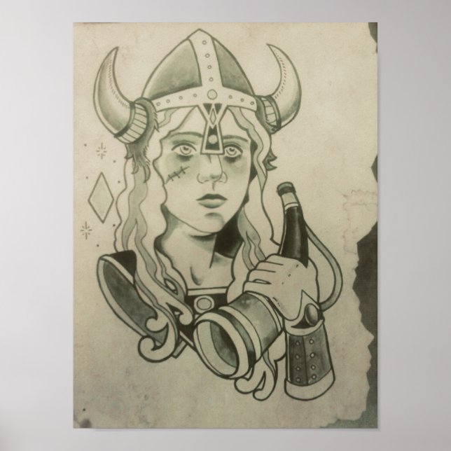 Pôster Ashley Thomas: "Valkyrie" (Frente)