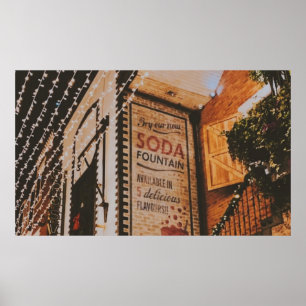 Poster Ashton Lane - Glasgow - Escócia