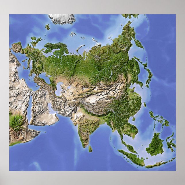 Pôster Ásia (Frente)