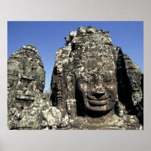 Pôster Ásia, Camboja, Siem Reap, Angkor Thom (b) Atrasad