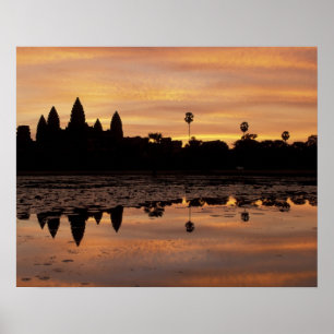 Pôster Ásia, Camboja, Siem Reap, Angkor Wat (b. 12