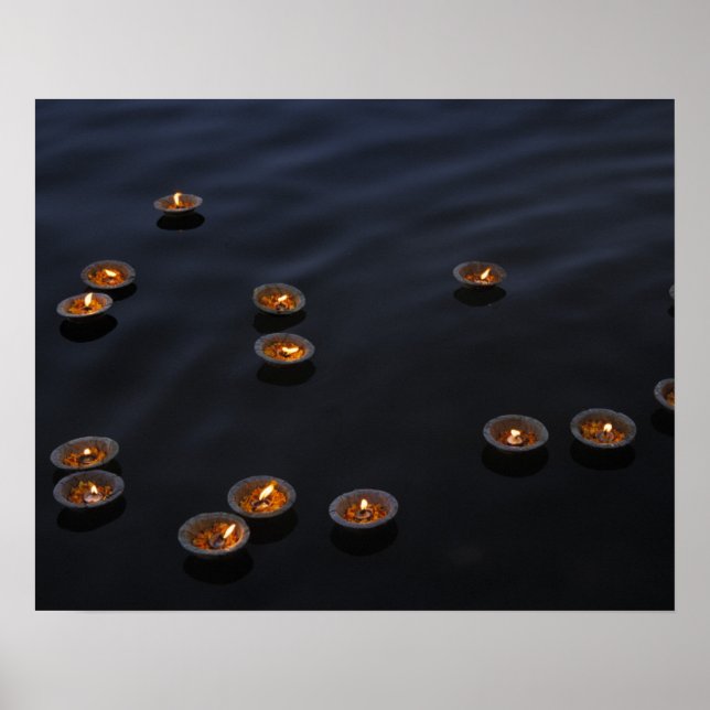 Pôster Ásia, Índia, região de Varanasi. Ofertas no (Frente)