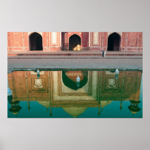 Pôster Ásia, Índia, Uttar Pradesh, Agra. No 2