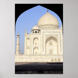 Pôster Ásia, Índia, Uttar Pradesh, Agra. O Taj 2