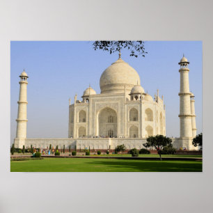 Poster Ásia, Índia, Uttar Pradesh, Agra. O Taj 7
