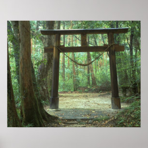 Pôster Asia, Japan, Kagoshima, Yakushima, Mountain