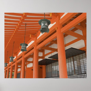 Pôster Ásia, Japão, Quioto, Santuário Heian