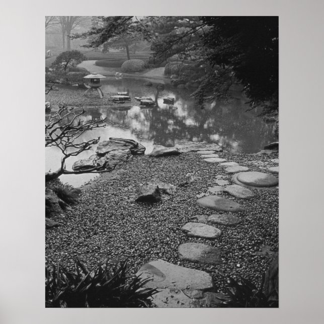 Poster Ásia, Japão, Tóquio, Detalhes, Palácio Imperial (Frente)