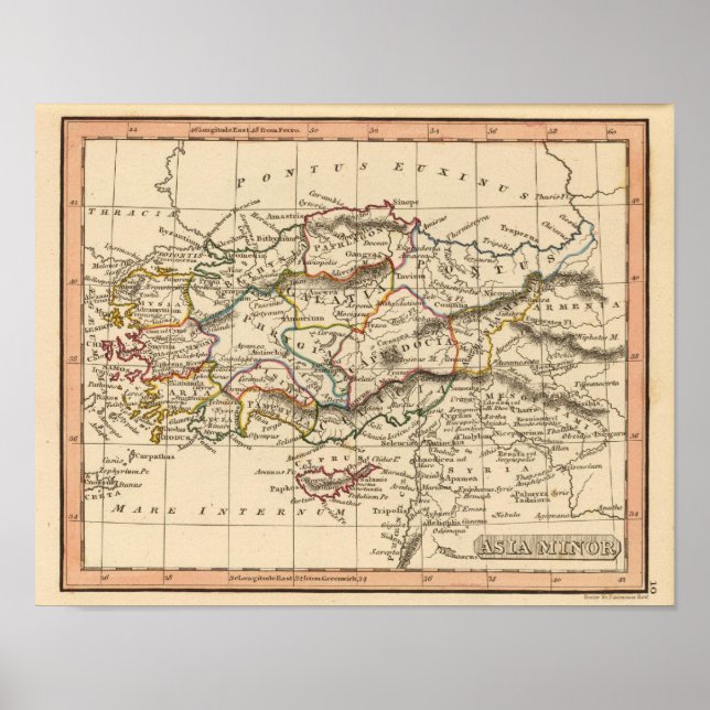 Poster Ásia Menor (Frente)