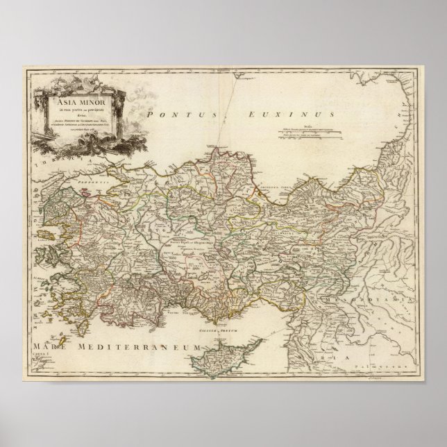 Pôster Ásia Menor 2 (Frente)