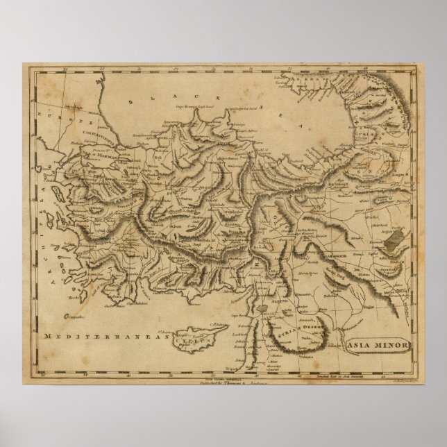 Pôster Ásia Menor 2 (Frente)