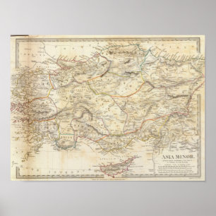 Pôster Ásia Menor Antigo