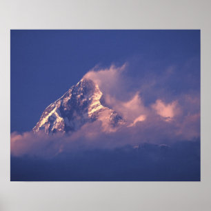 Pôster Ásia, Nepal. Machhapuchhare