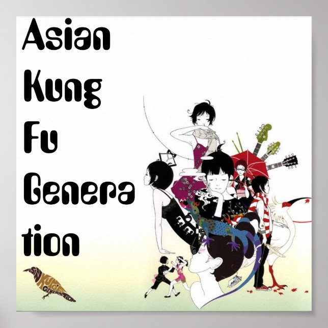 Poster Asian Kung Fu Generation (Frente)