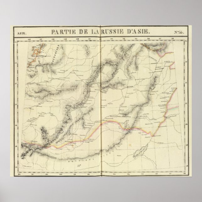 Pôster Asiatic Russia, Asia 33 (Frente)
