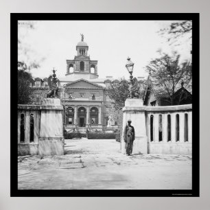 Pôster Asilo órfão em Charleston, SC 1865