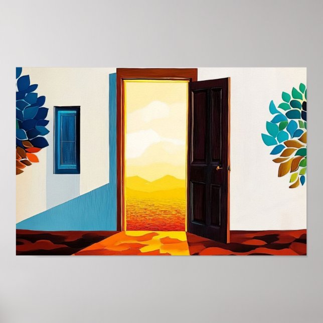 Poster Ask, Seek, Knock (Frente)