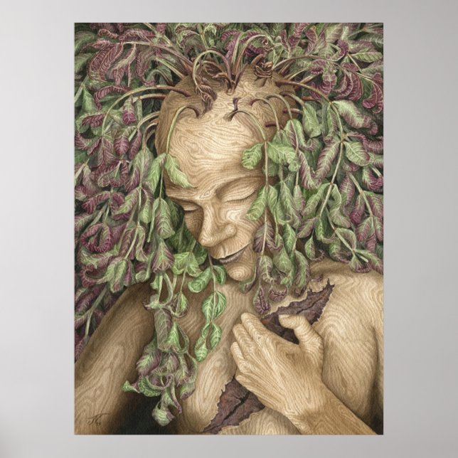 Poster Askr (dieback de cinza) (Frente)